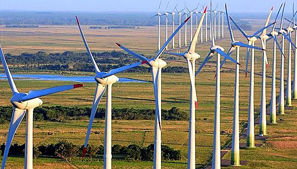 Wind turbines at Turkana Wind Farm
